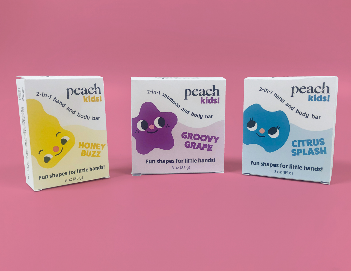 PeachKids box design