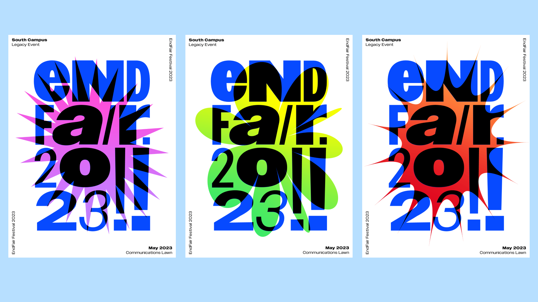 EndFair event posters